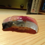 鮨 さかい - ◆鯖・・絶妙のレア感が残り、とても美味しいとか。