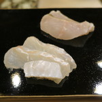 日本橋蛎殻町 すぎた - 鮎魚女（あいなめ)と平目