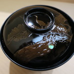 日本橋蛎殻町 すぎた - 浅利の椀1