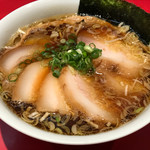 カドヤ食堂 - 中華そば(880円)＋New‼︎特選黒豚煮豚トッピング(1000円)