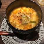 炭火焼肉　にくたらし　熊本上乃裏店 - 辛いスープ