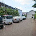 いろは食堂 - 店舗裏の駐車場です　※狭いので注意