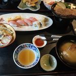 せんざん - 大とろステーキ御膳