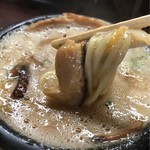 麺のようじ - 【限定】松茸の肉ドロぜいたくつけ麺(1,500円)＋角煮チャーシュー(250円)