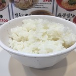 麺屋 まっこう - 食べ放題のごはん