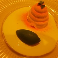 レストラン コートドール - 苺大福風ショートケーキ＆抹茶アイス