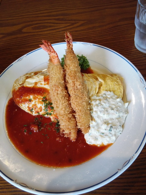 宮沢賢治の世界をイメージした洋食屋さんでtkg風オムライス By パドルグラム はいからや Haikara Ya 花巻 洋食 食べログ