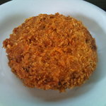 手打麺や 大島 - メンチカツ