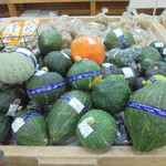 農産物直売所 こだま館 - 様々なカボチャ