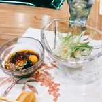 すし処金太郎 - 烏賊素麺にはタレが別に