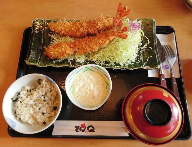 3000円オーバーの 天然大海老フライ定食 By りす３ とんｑ つくば本店 とんきゅう つくば とんかつ 食べログ