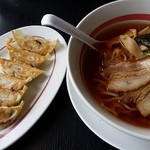 幸楽苑 - ラーメン餃子定食