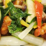 小皿中華 O-CHAI - 国産若鶏と季節野菜のあっさり塩炒め