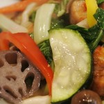 小皿中華 O-CHAI - 国産若鶏と季節野菜のあっさり塩炒め