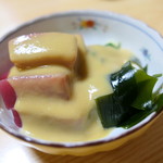 金田 - マグロぬた780円