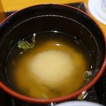 日本料理 松江 和らく - 味噌汁