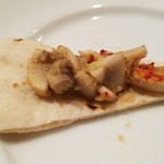 puccii - ピッツァの生地に乗せて