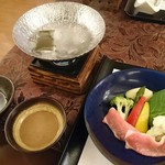 王ヶ頭ホテル - 豚しゃぶ