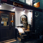 ん bistro - 入り口