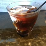 居酒屋 十八番 - 【2017.9.14(木)】日替わり定食のアイスコーヒー