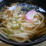 うどん館 - かけうどん