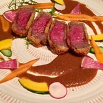 喰心 meat Dining - 牛ヒレのカツレツ