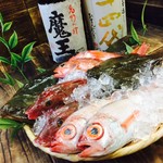 海と大地のご馳走家 すずらん - 料理写真:銚子漁港より水揚げされたばかりの海のお宝