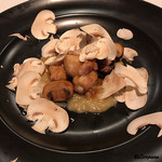 カーサ・デル・チーボ - リーダニョーとマッシュルームのインパデーラ､玉ねぎのフォンデュタと仔羊のスーゴ