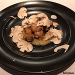 カーサ・デル・チーボ - リーダニョーとマッシュルームのインパデーラ､玉ねぎのフォンデュタと仔羊のスーゴ