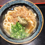 常勝うどん - 牛かすうどん