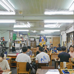 おかもと鮮魚店  - 店内の様子