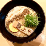 饗 くろ喜 - ＜2017年09月再訪＞秋鮭の味噌そば・1,200円