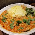 SPICY CURRY 魯珈 - 限定カレー ゲーン・ペッ・ムー～豚粗挽きのタイカレー～