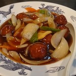 帝軒 - 肉団子甘酢！？