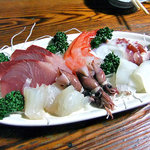 よし半 - 刺し盛り（１.５人前）