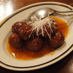 中国料理　王味 - 糖醋丸子(肉団子の甘酢ソース)