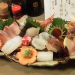居酒屋 舞子 - 110328富山　舞子　刺身盛り合わせ