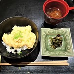 祇園 にしかわ - 『鱧の子の玉締めご飯、香の物、赤出汁』～♪(*￣∇￣)ﾉ