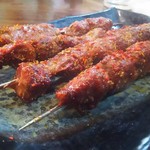 兆奎餃子 - ラム180円とハラミ200円