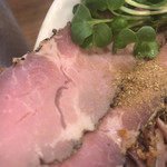 麺作 赤シャモジ - レアチャーシュー様