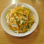 インドレストラン キッチンキング - セットのサラダ