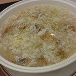 静岡 四川飯店 - 〇松茸・ズワイガニ・ふかひれスープ