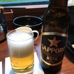 ラビスタ阿寒川 - サッポロ クラシック 中瓶 700円‥‥ホテルからサービス