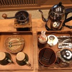 ラビスタ阿寒川 - 部屋に置かれたコーヒードリップ一式