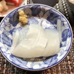 ラビスタ阿寒川 - 冷し鉢：槍烏賊素麺・おろし生姜・美味出汁