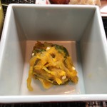 ラビスタ阿寒川 - 小鉢：南瓜と切り干し大根のおくら和え