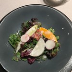 神戸牛炉釜炭焼ステーキ IDEA - サラダ