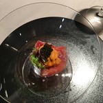 神戸牛炉釜炭焼ステーキ IDEA - 本日の旬の魚貝のカクテル