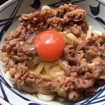 丸亀製麺 - 牛すき釜玉うどん６4０円