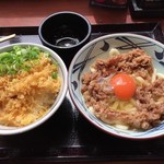 丸亀製麺 - こんなセットになりました